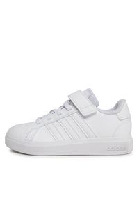 Adidas - adidas Buty Grand Court 2.0 El K FZ6160 Biały. Kolor: biały #5