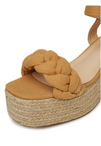 DeeZee Espadryle XFV20019-09 Beżowy. Kolor: beżowy. Materiał: materiał #7