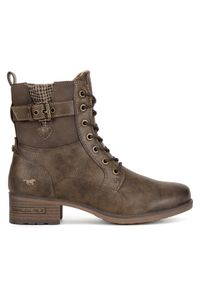 Mustang Trzewiki 1229-521 Brązowy. Kolor: brązowy. Materiał: materiał #1