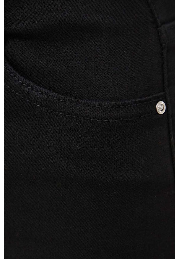 Answear Lab Jeansy damskie high waist. Stan: podwyższony. Kolor: czarny. Styl: wakacyjny