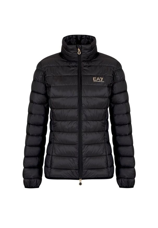 EA7 Emporio Armani Kurtka puchowa 7W000088AF12477 Czarny Regular Fit. Kolor: czarny. Materiał: puch