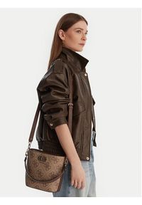 Guess Torebka Karnilla Logo HWOS99 01010 Brązowy. Kolor: brązowy. Materiał: skórzane #6