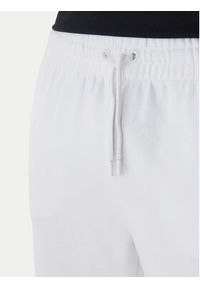 Kappa Spodnie dresowe Gothenburg 331U7EW Biały Regular Fit. Kolor: biały. Materiał: bawełna #5