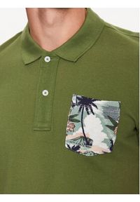 Blend Polo 20715469 Zielony Regular Fit. Typ kołnierza: polo. Kolor: zielony. Materiał: bawełna #3