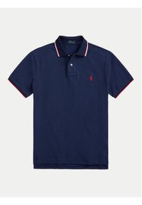 Polo Ralph Lauren Polo Classics 710842621003 Granatowy Slim Fit. Typ kołnierza: polo. Kolor: niebieski. Materiał: bawełna #3