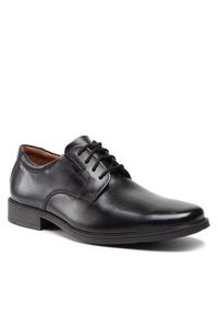 Clarks Półbuty Tilden Plain 261103507 Czarny. Kolor: czarny. Materiał: skóra #5