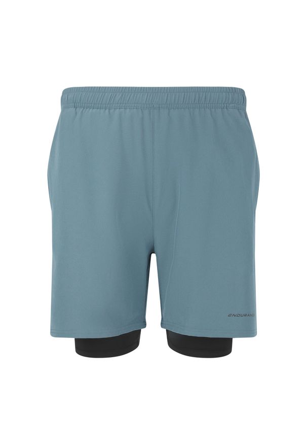 ENDURANCE - Szorty 2 w 1 Endurance Kros. Kolor: niebieski. Sport: fitness