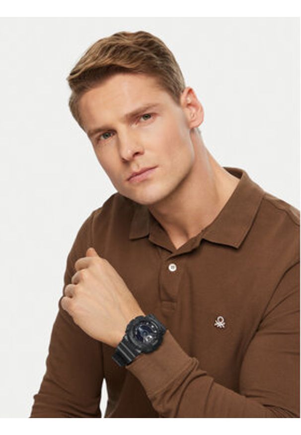 G-Shock Zegarek GA-110-1BER Czarny. Kolor: czarny. Materiał: syntetyk