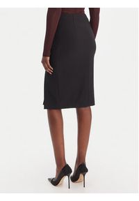 Elisabetta Franchi Spódnica ołówkowa GO-147-61E2-V320 Czarny Regular Fit. Kolor: czarny. Materiał: syntetyk #3