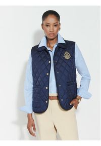 Lauren Ralph Lauren - LAUREN RALPH LAUREN Bezrękawnik 297P10887001 Granatowy Regular Fit. Kolor: niebieski. Materiał: syntetyk. Długość rękawa: bez rękawów #2
