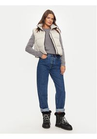 Vero Moda Bezrękawnik Klea 10293918 Écru Regular Fit. Materiał: syntetyk. Długość rękawa: bez rękawów