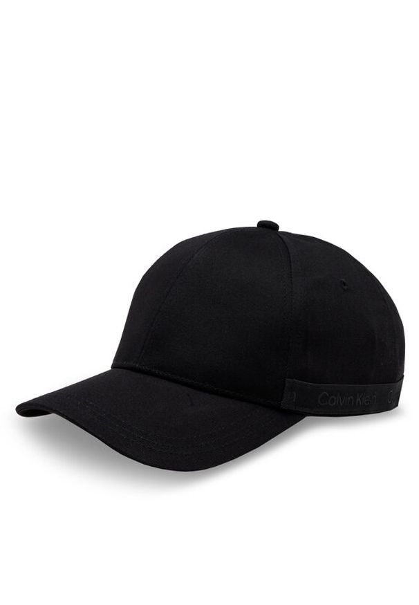 Calvin Klein Czapka z daszkiem Rtw Tape Bb Cap K50K511293 Czarny. Kolor: czarny. Materiał: materiał