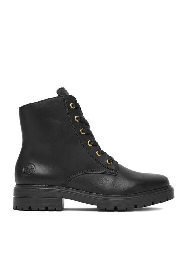 Rieker Trzewiki CEO-Z2841-00 Czarny. Kolor: czarny. Materiał: skóra