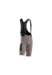 Spodenki rowerowe gravel NORTHWAVE Fast Rock bibshort UPF50 beżowy. Kolor: beżowy. Materiał: materiał. Długość: długie