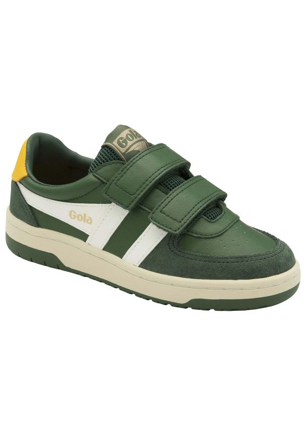 Sneakersy dla dzieci Gola Hawk Strap. Kolor: wielokolorowy, biały, zielony