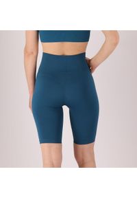 XTREME - Damskie spodenki sportowe. Kolor: niebieski. Materiał: elastan, poliester. Sport: fitness
