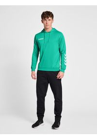 Bluza do piłki ręcznej męska Hummel hml PROMO Poly z kapturem. Typ kołnierza: kaptur. Kolor: zielony. Sport: piłka ręczna