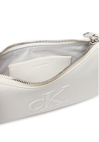Calvin Klein Torebka Bold Ck Mini Bag LV04F1125G Biały. Kolor: biały. Materiał: skórzane #6