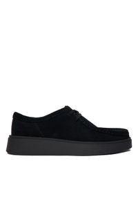 Clarks Półbuty Torview 26183435 Czarny. Kolor: czarny. Materiał: zamsz, skóra #1