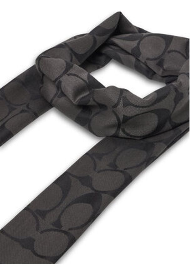 Coach Szalik 29CB690 Czarny. Kolor: czarny. Materiał: bawełna