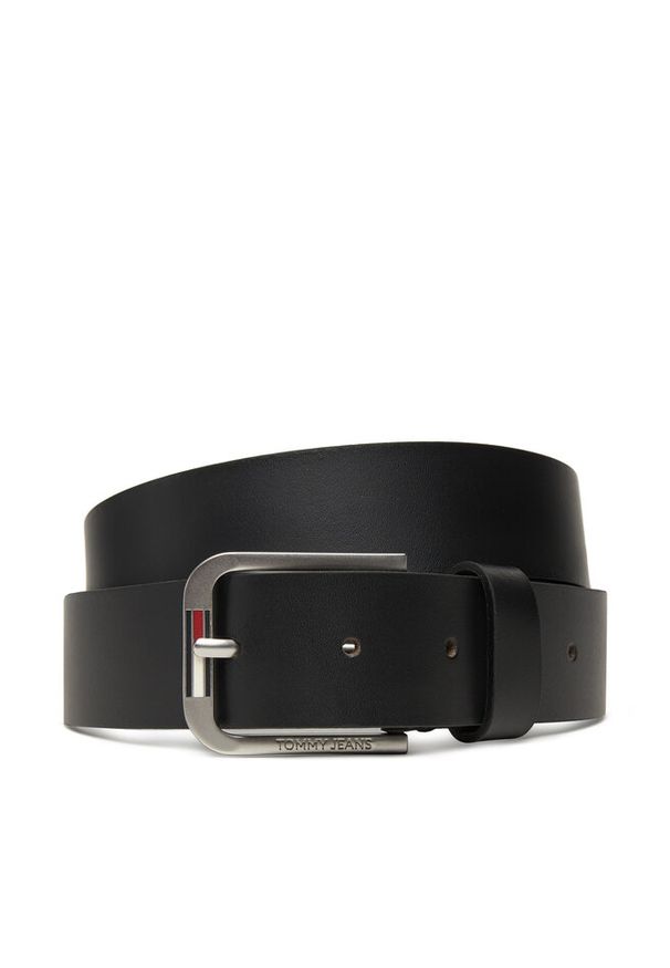 Pasek Męski Tommy Jeans. Kolor: czarny