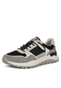 Rieker Revolution Lifestyle Sneakersy U1300-00 Szary. Kolor: szary. Materiał: skóra, zamsz #5