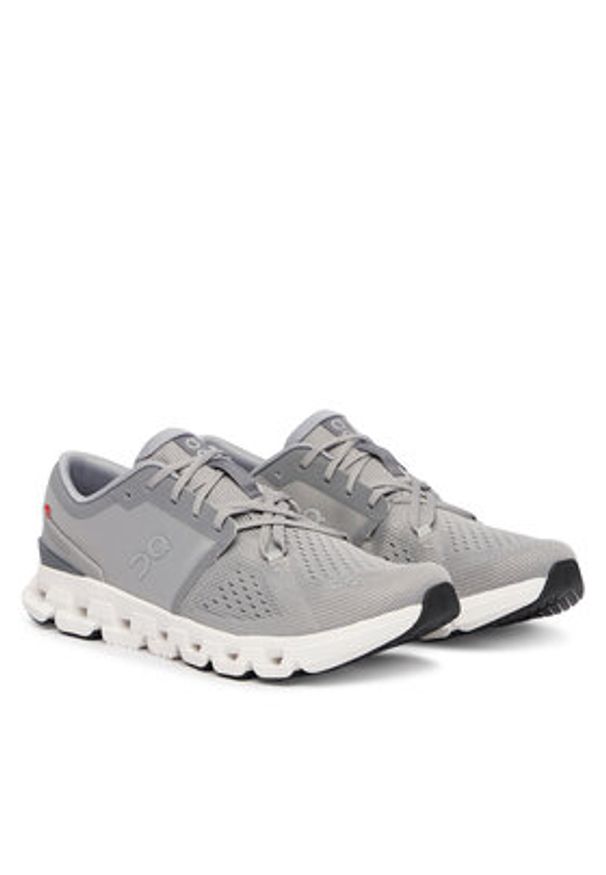 On Buty na siłownię Cloud X 4 3ME30043228 Szary. Kolor: szary. Materiał: materiał. Sport: fitness