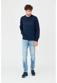 Aeronautica Militare - AERONAUTICA MILITARE Granatowa męska bluza. Kolor: niebieski #3