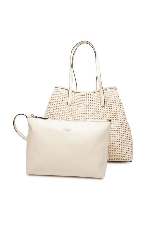 Guess Torebka Brigitta HWWZ72 06240 Écru. Materiał: skórzane