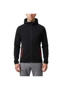 FJORK MERINO - Kurtka męska Merino Ultra 300. Kolor: czarny. Materiał: wełna, elastan. Długość rękawa: długi rękaw. Długość: długie. Sezon: zima. Sport: bieganie, fitness #1