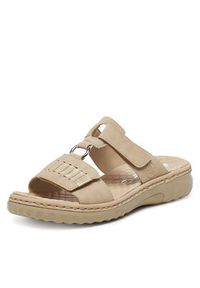 Rieker Klapki 60481-62 Beżowy. Kolor: beżowy. Materiał: syntetyk, materiał #7
