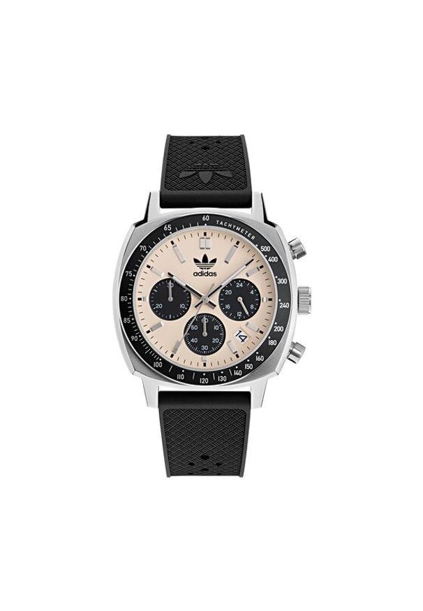 Adidas - adidas Zegarek Fashion Master Originals One Chrono AOFH23503 Czarny. Kolor: czarny