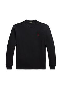 Polo Ralph Lauren Longsleeve 710970697001 Czarny Classic Fit. Typ kołnierza: polo. Kolor: czarny. Materiał: bawełna. Długość rękawa: długi rękaw #6