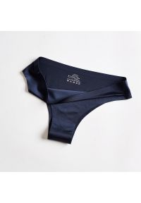 Intica - Figi bezszwowe z delikatnego materiału niewidoczne pod ubraniem Umbra. Kolor: niebieski. Materiał: materiał #1