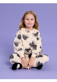 Sinsay - Bluza - kremowy. Kolor: kremowy. Wzór: nadruk #1