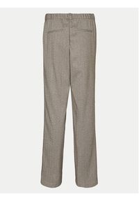 Vero Moda Spodnie materiałowe Kawi 10319665 Beżowy Straight Fit. Kolor: beżowy. Materiał: syntetyk