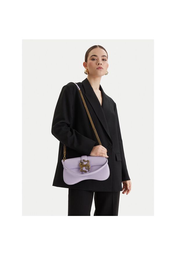 Torebka Just Cavalli. Kolor: fioletowy