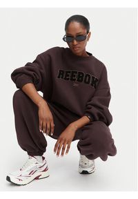 Reebok Bluza Inka RK25686CCW Brązowy Oversize. Kolor: brązowy. Materiał: syntetyk #2