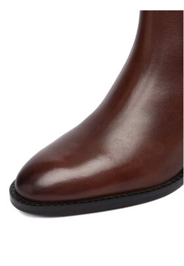 Beverly Hills Polo Club Botki CEO-WI44-TWIGGY-01 Brązowy. Kolor: brązowy. Materiał: skóra