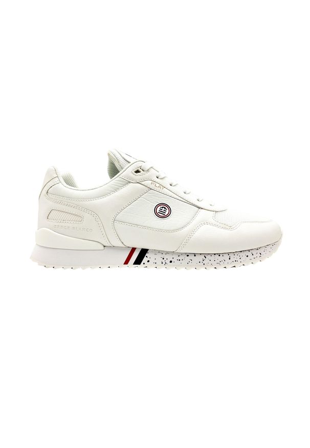 SERGE BLANCO - Sneakersy Serge Blanco Chamonix. Kolor: biały