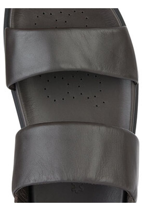 Geox Sandały U Spherica Ec6 U45GWC 00085 C6006 Brązowy. Kolor: brązowy. Materiał: skóra