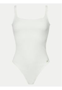 Reebok Body Bodysuit 100200750 Biały Slim Fit. Kolor: biały. Materiał: syntetyk #8