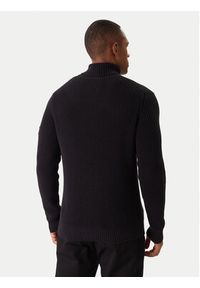 JOOP! Jeans Golf Hollio 30048179 Czarny Modern Fit. Typ kołnierza: golf. Kolor: czarny. Materiał: bawełna #4