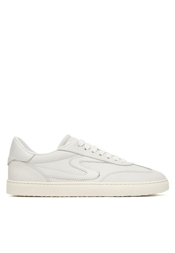 Stuart Weitzman Sneakersy Runaround SL059 Biały. Kolor: biały. Materiał: skóra
