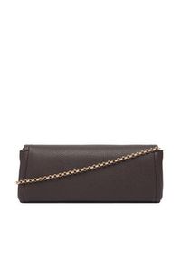 Calvin Klein Torebka Emblem Hw Pebble Clutch LV04F3740G Brązowy. Kolor: brązowy. Materiał: skórzane #3