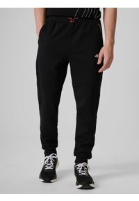 4f - 4F Spodnie dresowe joggery męskie - czarne XXL. Kolor: czarny. Materiał: dresówka #2