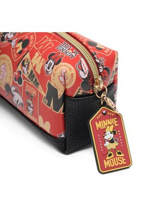 Mickey&Friends Kosmetyczka ACCCS-AW23-15DSTC Czerwony. Kolor: czerwony