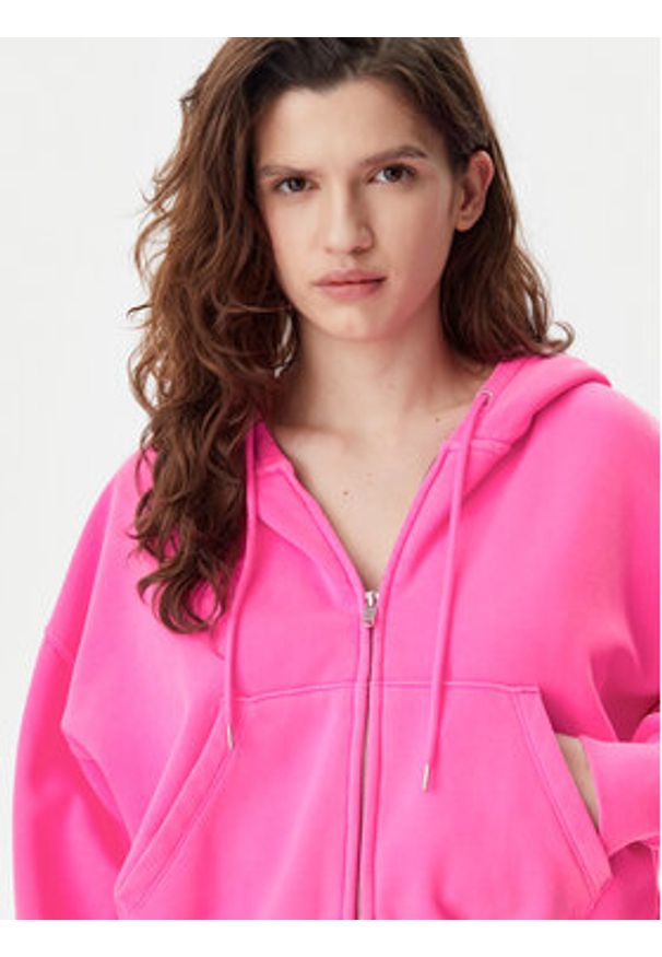 GAP - Gap Bluza 714577-05 Różowy Relaxed Fit. Kolor: różowy. Materiał: bawełna