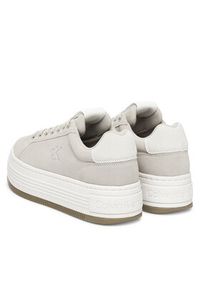 Calvin Klein Jeans Sneakersy Bold Flatf Low Lace Mg Sd YW0YW01839 Szary. Kolor: szary. Materiał: skóra, zamsz #4