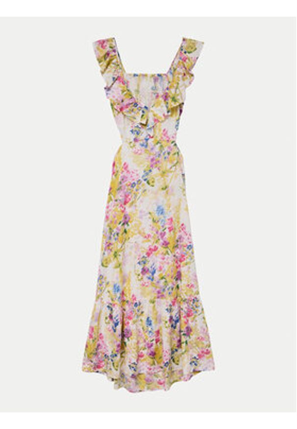 Vero Moda Sukienka letnia Dicthe 10323628 Kolorowy Regular Fit. Materiał: bawełna. Wzór: kolorowy. Sezon: lato